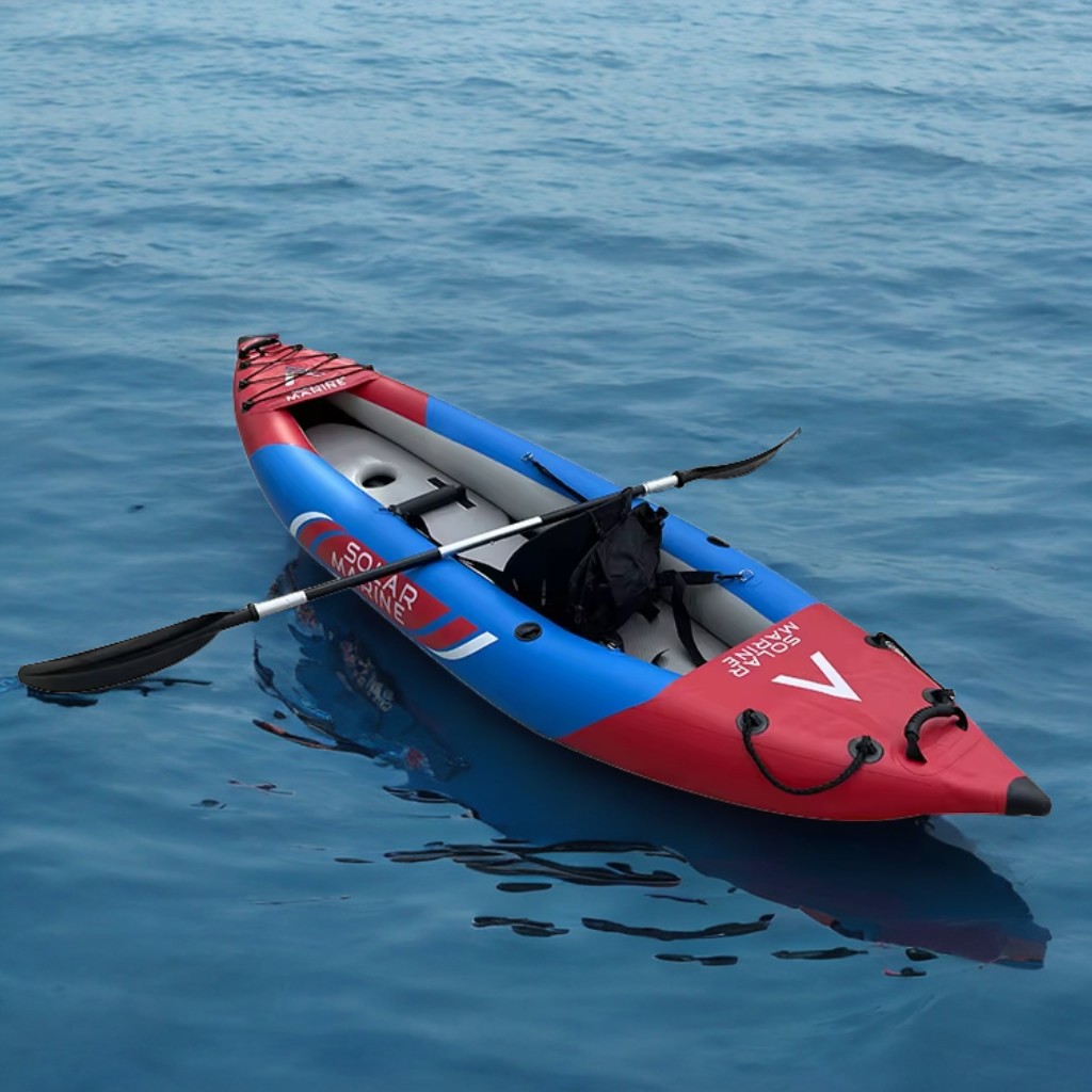 Aquatic Sports - Надувной каяк Solarmarine с двойной щеткой,