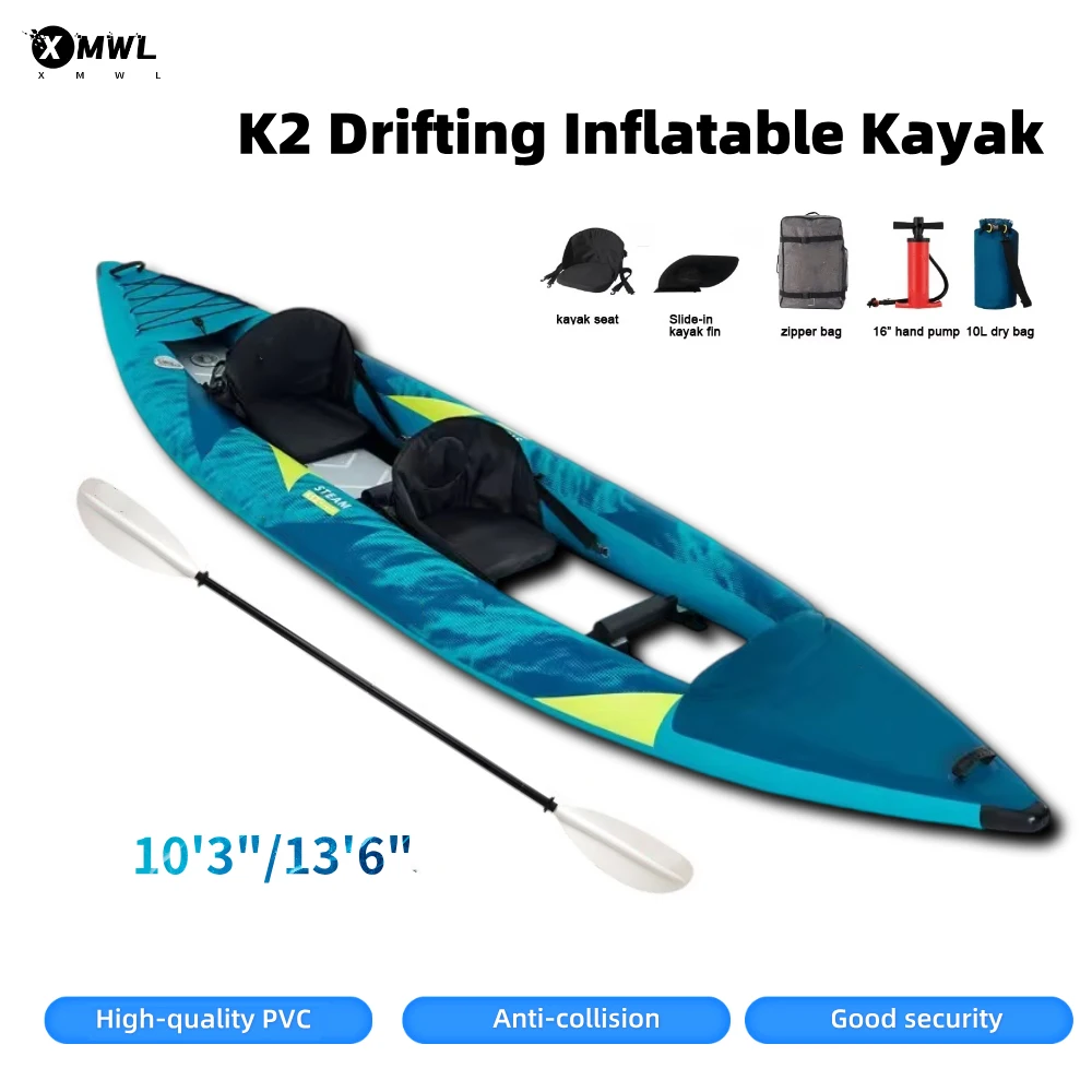 Надувная лодка-каяк для 1-2 че – обзор и цена Aquatic Sports