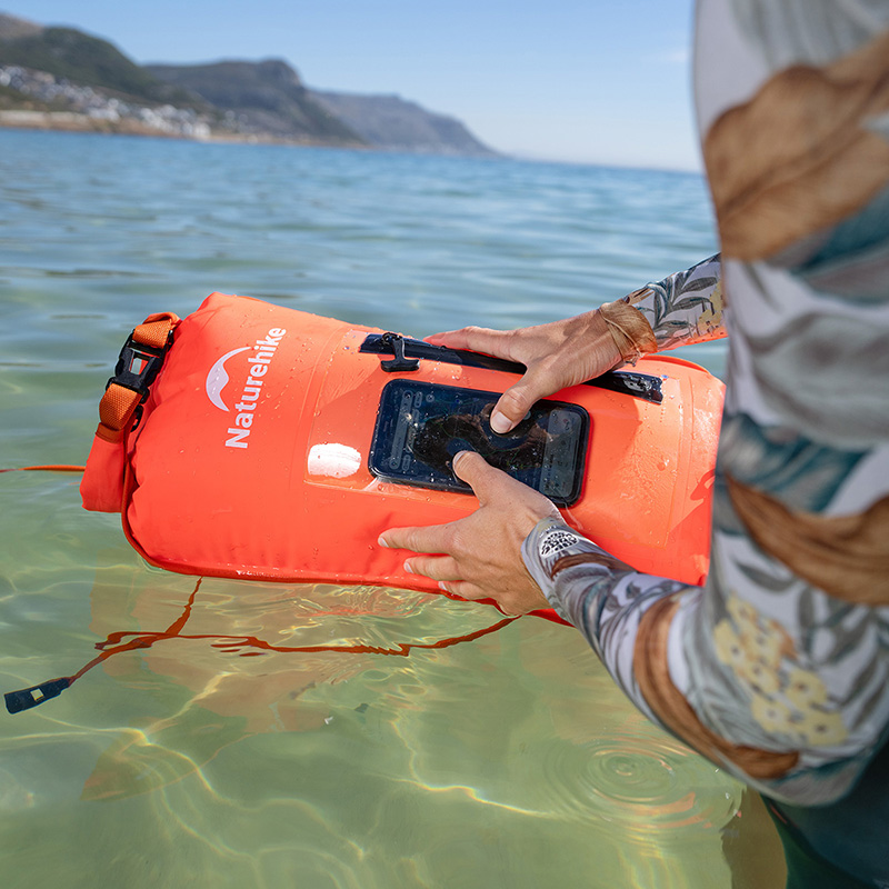 Надувной буй-поплавок Naturehi – обзор и цена Swim Buoy Open Water
