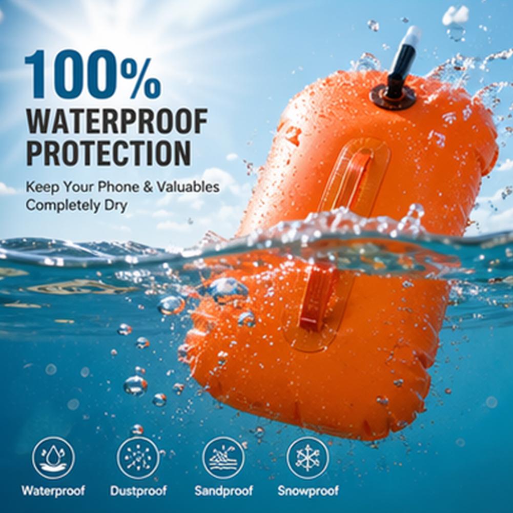 Новый водонепроницаемый гермом – обзор и цена Swim Buoy Open Water